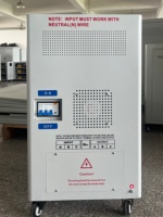 Régulateur de tension automatique 380V AVR 20kVA Triphasé Affichage LCD Haute Efficacité Stabilisateur en Cuivre 50/60Hz