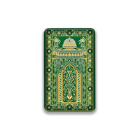 Tapis de prière musulman en mousse à mémoire de forme gaufrée Mosque Memory Foam