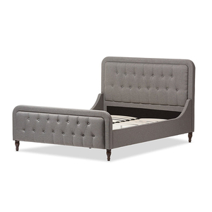 Kích Thước Đầy Đủ Tán Sang Trọng Cao Trở Lại Kích Thước Vua Sang Trọng Vua Hiện Đại Nữ Hoàng Kích Thước Giường Khung - Product Image 2