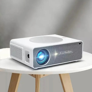 <span class=keywords><strong>Projecteur</strong></span> <span class=keywords><strong>LED</strong></span> intelligent Android Touyinger Q10 4K 1080P, mini <span class=keywords><strong>projecteur</strong></span> portable pour extérieur et cinéma maison, LCD 9500 <span class=keywords><strong>lumens</strong></span>, haut-parleurs stéréo HIFI - Product Image 1