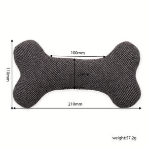 Expédition rapide, jouet pour chien en tissu brodé mignon et durable, forme d'os, cadeau personnalisé pour chiot, cadeau promotionnel pour animaux de compagnie - Product Image 6
