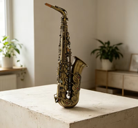Vintage Finish Alto Saxophone Professional Musical Instrument for Adults