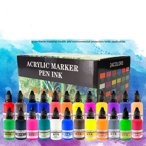 Gundam model paint 30ml 36 colori, set di colori per pennelli ad aria in miniatura con produzione personalizzata per la pittura di giochi da tavolo - Product Image 4