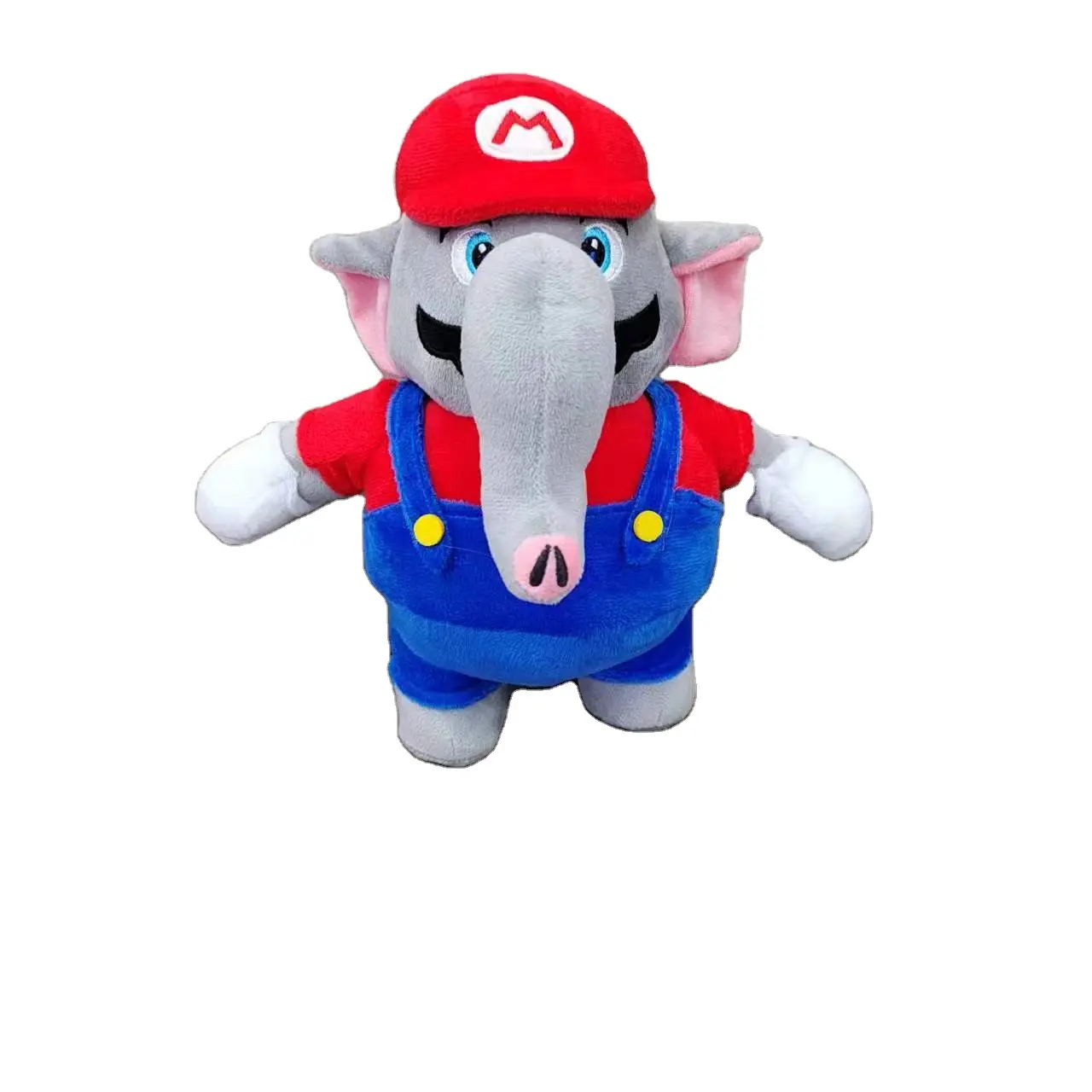 Nuova fabbrica fornitura Super Mario Bro giocattoli elefante Mario peluche