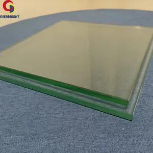 Custom Size Laminated Glass Raw Sheets Manufacturer Bullet-Proof Tempered Laminated Glass For Skylight And Door