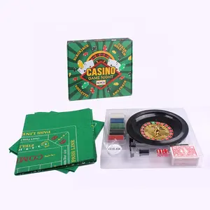 10inch roulette wheel poker casino game set