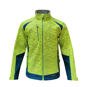 Áo khoác phản quang in ấn tùy chỉnh màu vàng cao cấp có logo - Product Image 1