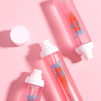 Flacon vaporisateur vide en plastique transparent blanc rose pour emballage cosmétique PET 30ml 50ml 100ml 120ml 150ml