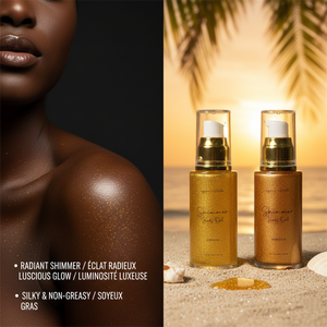 Aceite Corporal Iluminador Vegano Noyeon de 50 ml, Maquillaje Nutritivo, Iluminador de Piel, <span class=keywords><strong>Spray</strong></span> <span class=keywords><strong>Bronceador</strong></span> Brillante Resistente al Agua - Product Image 2