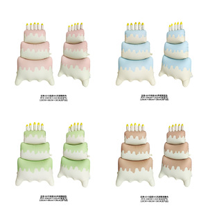 ลูกโป่งเค้กสไตล์อินสตาแกรม ขนาด 60 นิ้ว สีชมพู-น้ำตาล สำหรับตกแต่งงานวันเกิด ลูกโป่งฟอยล์อะลูมิเนียม รูปการ์ตูน พิมพ์ลายดิจิตอล - Product Image 1