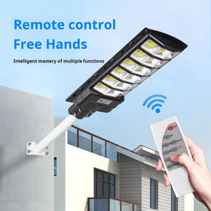 600W 800W 1000W extérieur IP65 étanche tout en un réverbère solaire capteur de mouvement avec télécommande pour rue jardin ferme - Product Image 4