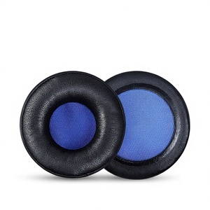 For Audio-Technica ATH-RE700 Earpads Premium Protein Leather Ear <b>Pads</b> Vintage Style Ear <b>Cushions</b> Retro Headset Cups - Product Image 3