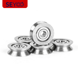Rodamiento SeYoo V623ZZ 19x35x10mm con ranura en V para guía de cable y polea de enderezamiento para equipos de fitness - Product Image 1