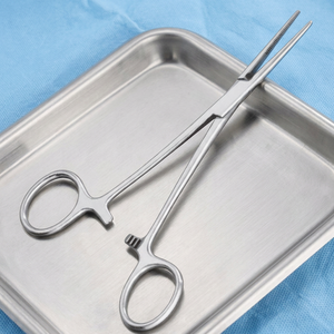 Pince hémostatique droite à pointe fine Kelly 2026 pour hémostase, instrument de classe I certifié CE - Product Image 4