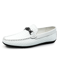 Chaussures en cuir pour hommes Mocassins sans lacet pour hommes Chaussures décontractées respirantes noires et brunes Mocassins de marque de luxe Chaussures de conduite Zapatos Hombre