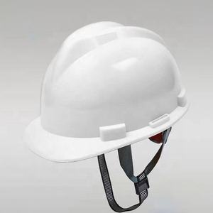 <span class=keywords><strong>Casco</strong></span> <span class=keywords><strong>DE</strong></span> SEGURIDAD <span class=keywords><strong>DE</strong></span> HDPE con tapa <span class=keywords><strong>V</strong></span>-<span class=keywords><strong>Gard</strong></span> blanca para construcción, protección superior contra impactos, correas <span class=keywords><strong>de</strong></span> corona autoajustables - Product Image 4
