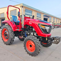 Hocheffizienter 70 PS Pflug-Traktor Multifunktionaler Hydraulischer Bodenbearbeitungs-Traktor Landwirtschaftlicher Leichter Diesel-Traktor