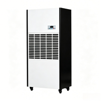 280L/D Dehumidifier Industri Tipe Kabinet, Sistem Pengering Udara Berdiri untuk Rumah Kaca, Gudang, Pabrik, Komersial Pro