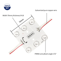 Module de remplacement de plafonnier de panneau de gros Diguang 220V bicolore à intensité variable pour boîte à lumière de publicité industrielle
