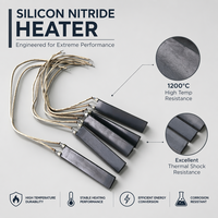 Allumeur de poêle à granulés en céramique de nitrure de silicium 110V 120V 220V 240V 400-650W pour brûleur à paille