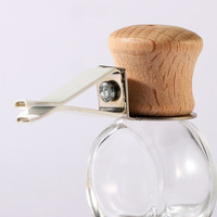 Flacon diffuseur de parfum pour voiture en verre transparent de 8 ml, flacon diffuseur d'air pour voiture avec bouchon à vis et bâtonnet