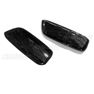 2 ชิ้น สีเงิน/สีดำ ตะแกรงกันชนหน้ารถยนต์ สำหรับ BMW I3 2013-2021 ฝาครอบตะแกรงกันชนหน้า สติ๊กเกอร์ตกแต่งรถยนต์ - Product Image 4