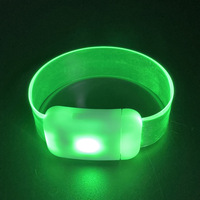 Bracelet LED Lumineux Fluorescent Professionnel pour Fêtes, Vente en Gros Usine, Nouveauté, Design Tendance