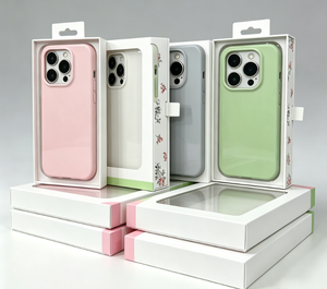 Customized Design PVC Box Clear Phone Case Box <b>Plastic</b> Packaging for Mobile Phone Accessories - Product Image 6
