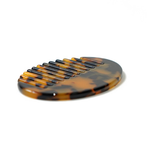 Peine y Pinza para el Cabello Ovalados de Carey de Lujo, Personalizados, Unisex, Material de Acetato, Accesorio de Moda Personalizado de Alta Calidad para Chicas - Product Image 3