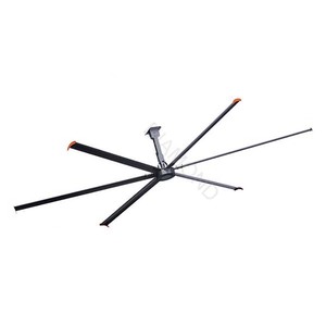 Ventilateur de plafond industriel de grande taille 10ft 12ft 14ft 16ft 20ft 22ft 24ft pour la ventilation des entrepôts, ventilateurs de plafond industriels HVLS pour le refroidissement - Product Image 1