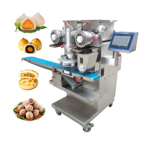 Piccolo biscotto Mochi Kibbeh incrostante e riempitrice farcito Churro Meatball Churro Machine automatico