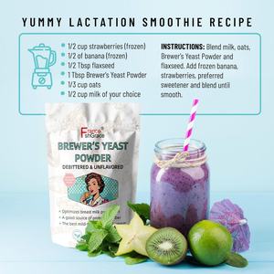 Suplementos en Polvo de Extractos de Levadura de Cerveza con Etiqueta Personalizada, Apoyo para Madres Lactantes, 454 g, Levadura de Cerveza Herbal en Polvo - Product Image 6