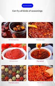 เครื่องกรองแบบสั่นสะเทือนไฟฟ้าขนาดเล็กประสิทธิภาพสูงสำหรับใช้ในครัวเรือน ทำจากเหล็กกล้า ใช้สำหรับกรองผงและผสม - Product Image 5