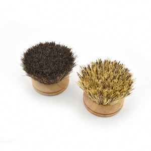 Wholesale Wooden Handle Kitchen Cleaning <b>Brush</b> Horsehair <b>Scrub</b> <b>Brush</b> for Dish Pot - Product Image 6