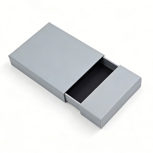 Boîte en carton cadeau avec nœud en ruban pour emballer des montres, des colliers et des bagues, avec insert en velours, boîte en carton et papier - Product Image 4