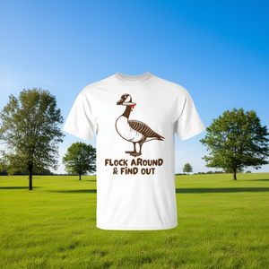 Camiseta Canadian Goose Murder Flock Around Find Out - Product Image 3