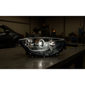 Faro Alogeno per CX5 2013-2017 12V, Nuovo Sistema di Illuminazione Auto Sostitutivo, Montaggio OEM, Alloggiamento Nero, Lente Trasparente P1154 - Product Image 2