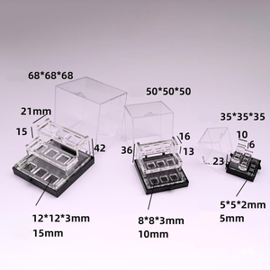 Boîte d'affichage en acrylique moderne pliable personnalisée Mingshi, écologique, avec couvercles magnétiques, support pour la publicité de vente au détail, cartes à jouer - Product Image 5