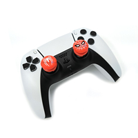 Rallonge de Joystick Analogique en Plastique Surélevée avec Capuchon de Prise en Silicone pour Manette PlayStation PS4 PS5