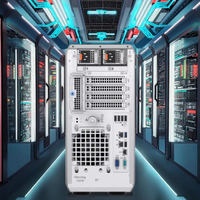 خادم تخزين Dell PowerEdge جديد تمامًا مع معالج Intel Xeon E-2334 بسرعة 3.7 جيجاهرتز طراز R350 متوفر في المخزون