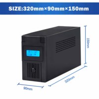 Alimentation sans interruption OEM ODM 400VA-3000VA hors ligne/en ligne avec logo personnalisé UPS