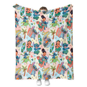 Nueva Manta de Felpa con Diseño de Anime y Personajes de Dibujos Animados, Regalos para Niños, Manta de Viaje Personalizada con Sublimación - Product Image 5