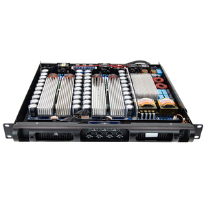 Lihui 3600110 ~ 120V công suất cao 4 kênh 1U kỹ thuật số chuyên nghiệp âm thanh video Bộ khuếch đại công suất lớp D Power Amp khuếch đại âm thanh - Product Image 1