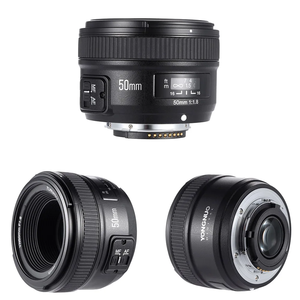 Yongnuo F1.8 YN50mm เลนส์กล้อง50มม. สำหรับ <span class=keywords><strong>Nikon</strong></span> <span class=keywords><strong>D3000</strong></span> D3100 D3200 D3300 D5000 - Product Image 2