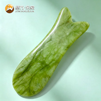 Alat Gua Sha Batu Giok Desain Baru Jiwan Lejia, Penawaran Grosir Spesial untuk Perawatan Wajah dan Kecantikan, untuk Promosi Produk