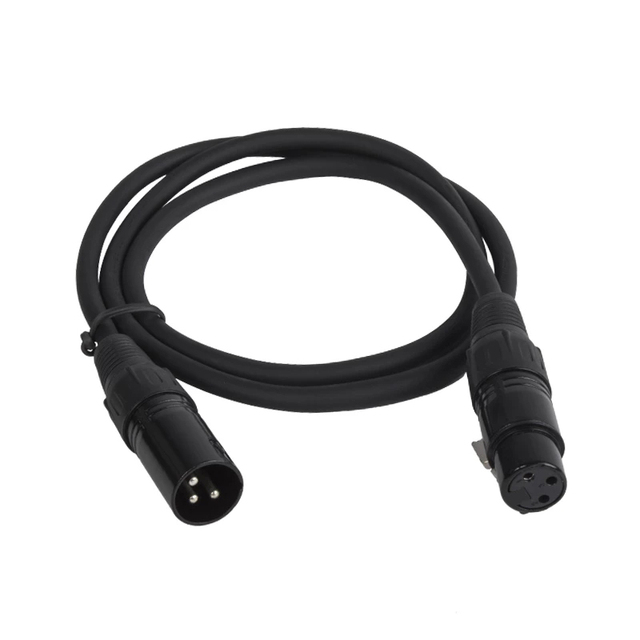 1m/2m/3m/5m/10m 3-Pin Signal Connection DMX Cable for Stage Lights