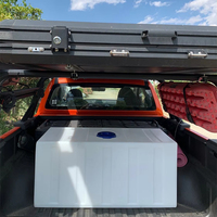 Réservoir d'eau horizontal 100L monté sur voiture pour camping-cars, conteneur d'eau douce en PE épaissi pour camping-cars, bateaux, véhicule de transport diesel, outil