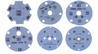Plaques de base en aluminium pour 3030 LED, cartes de circuit circulaires 2835, accessoires d'éclairage LED SMD à montage en surface, DIY 1 à 6W