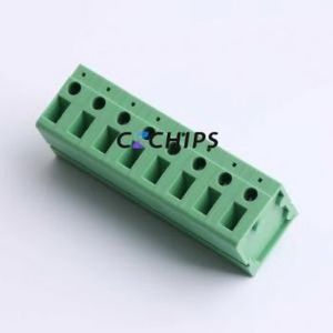 DB105V-7.5-8P-GN-S Screw Terminal Block Through hole Component (THT),P=7.5mm Connector 1x8P 7.5mm Green Through Hole - Product Image 1