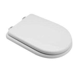 Cubierta de Asiento de Inodoro para Azzurra Elios Vase, Bidés Electrónicos de Liberación Rápida, Diseño Cuadrado Moderno, Urea UF en Forma de V para Baño - Product Image 3